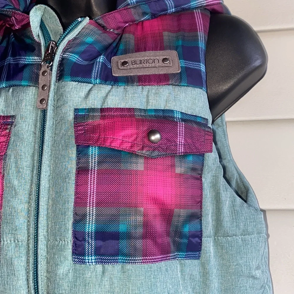 Burton Dry Ride hooded vest. Size small. - Picture 2 of 7